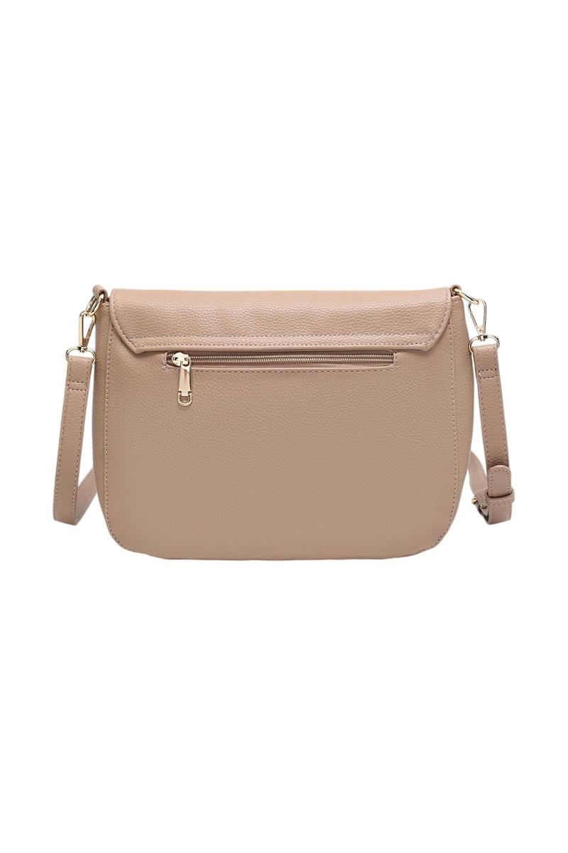 Бджолиний акцент клаптя над мішечком для закриття блискавки з знімним ремінцем