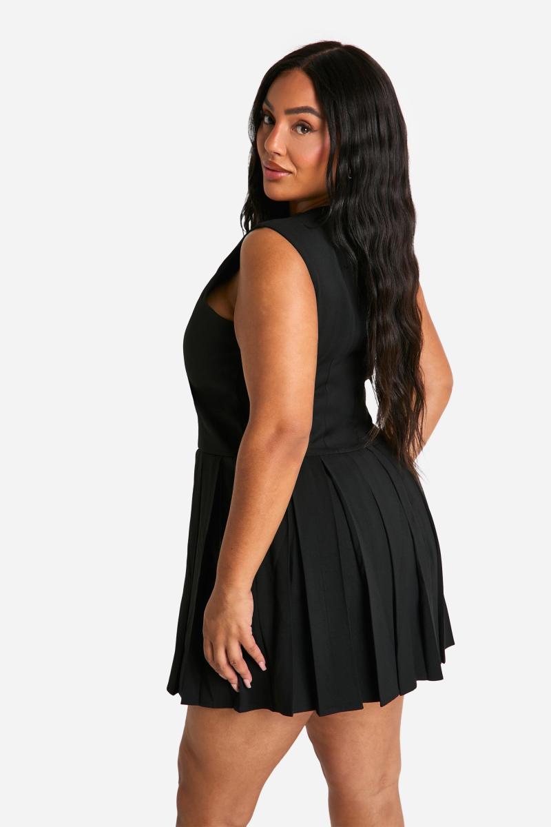 Іграшковий комбінезон із плісированою шортою