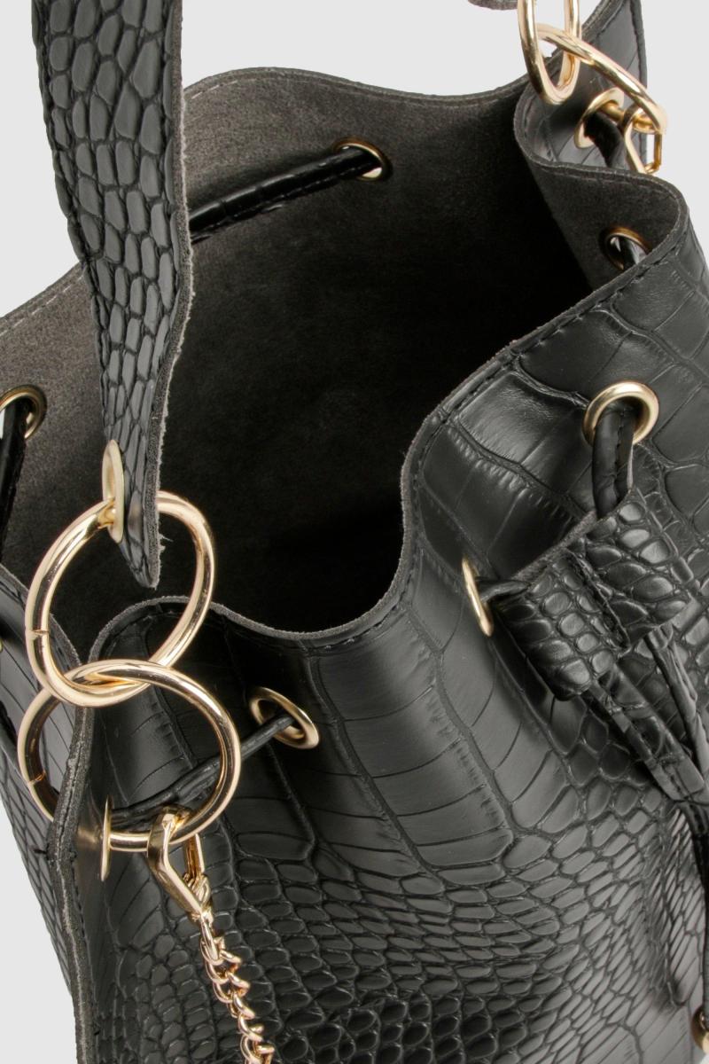 Сумка через плече Croc із деталлю ручки