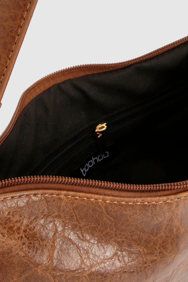 Накладена шкіряна щітна сумка