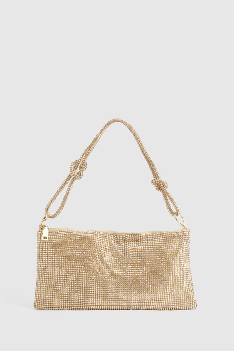 Сумка на плече Premium Slouchy Diamante