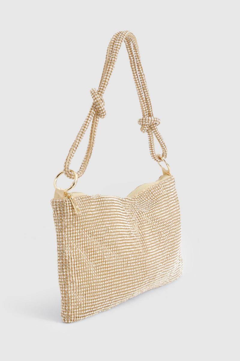 Сумка на плече Premium Slouchy Diamante