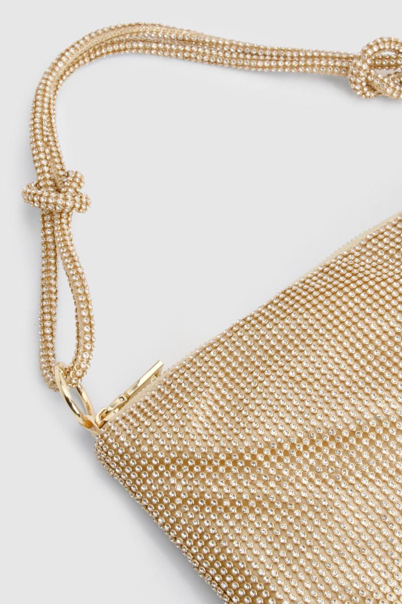 Сумка на плече Premium Slouchy Diamante