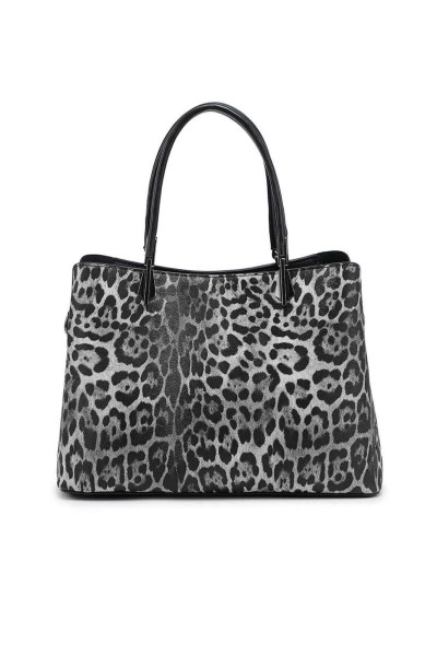 Велика стильна сумочка з леопардовим друком з сумкою для ремінця Велика стильна сумочка з леопардовим друком з сумкою для ремінця