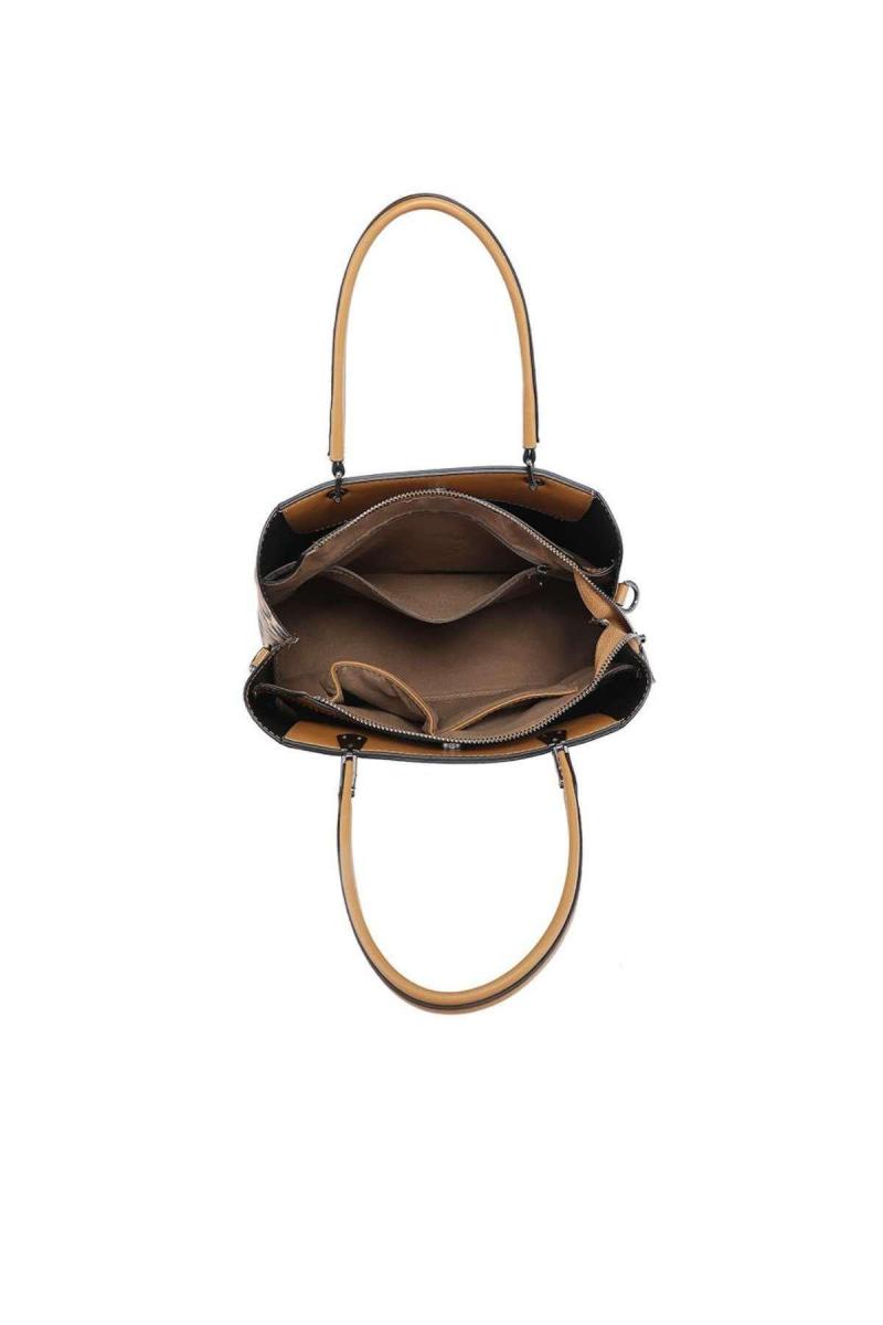 Велика стильна сумочка з леопардовим друком з сумкою для ремінця