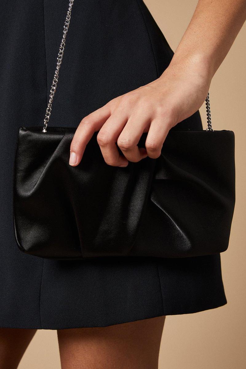 Рухедний сатиновий мішок зчеплення зі знімним ремінцем