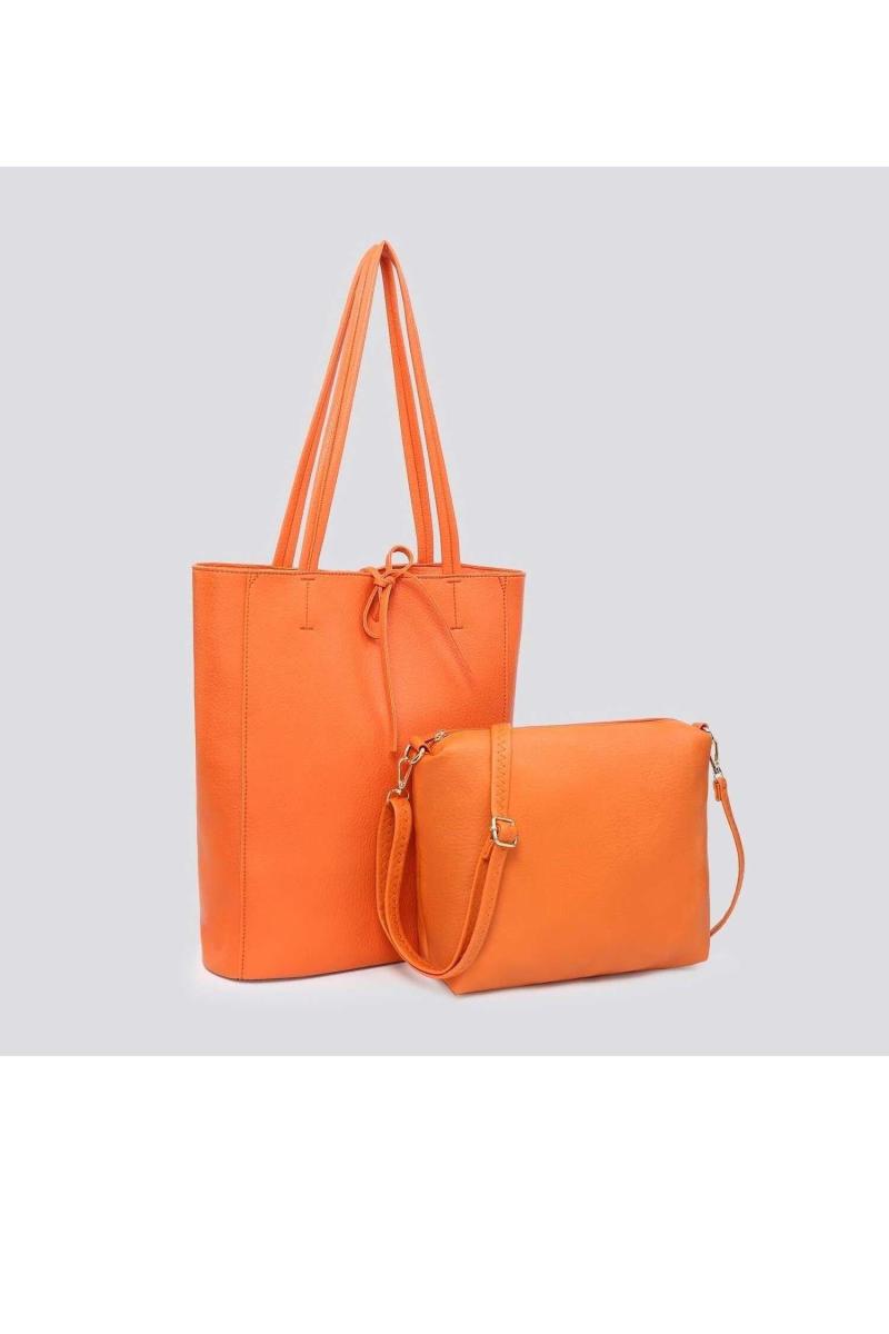 2in1 Встановіть велику краватку, що закриває, плечовий мішок з мішечком для гаманця