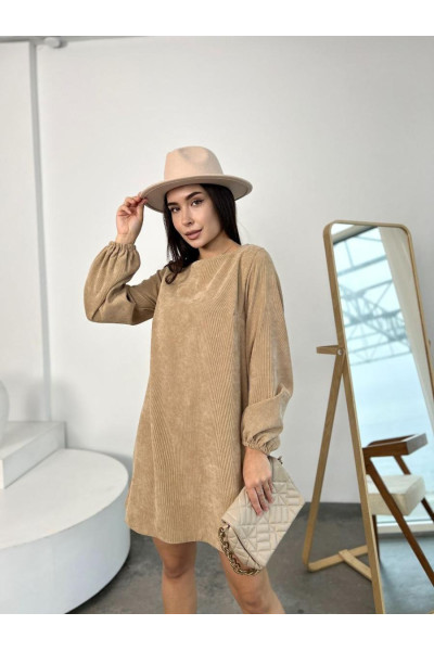 Вельветова сукня 