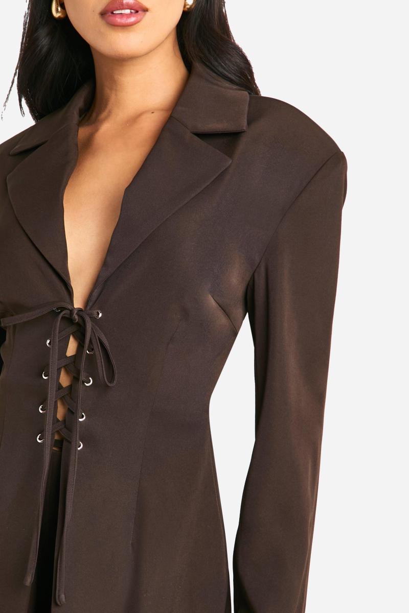 Піджак зі шнурівкою