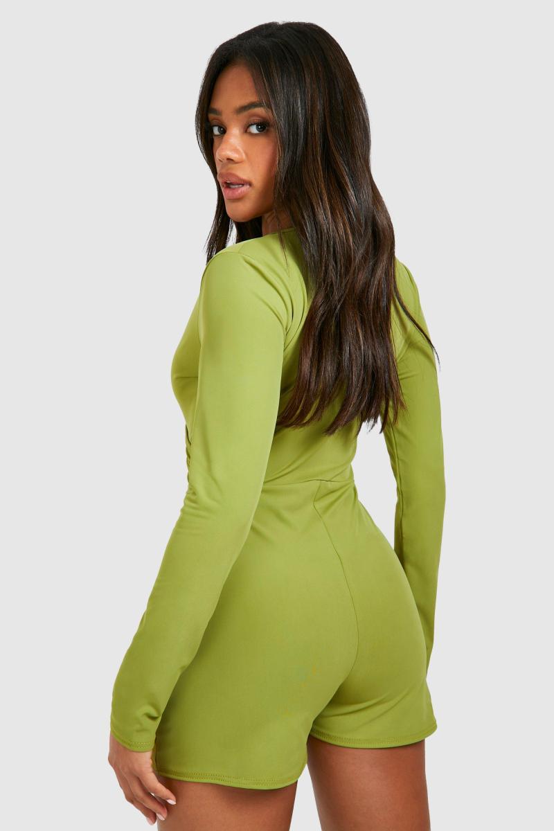 Преміум матовий слизький плей -костюм для обгортання