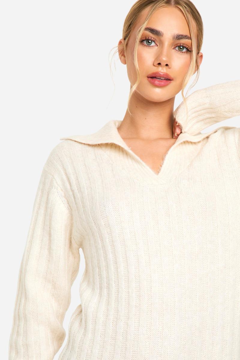 М'яке в’язання товстого комірця з деталей для реберного коміра Midaxi