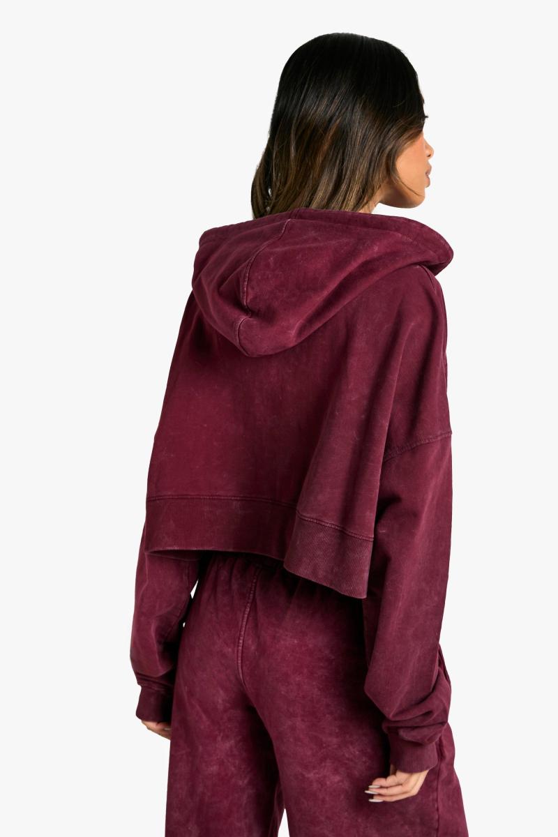 Захищений боксерський врожай Zip через балахон